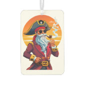 Alter Piratenkapitän Autolufterfrischer (Rückseite)