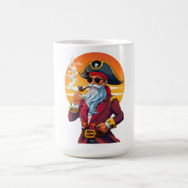 Alter Piratenkapitän Kaffeetasse