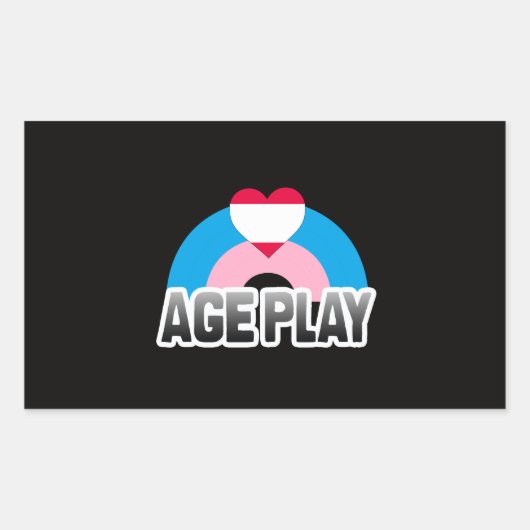 Alter Play Prix Rechteckiger Aufkleber (Vorderseite)