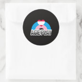 Alter Play Prix Runder Aufkleber (Tasche)