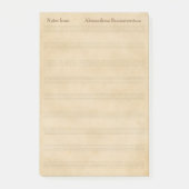 Alter Post-it Klebezettel (Vorderseite)