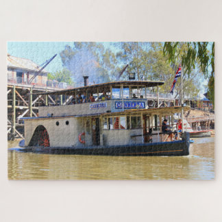 Alter Raddampfer, Echuca, Australien 2 Puzzle