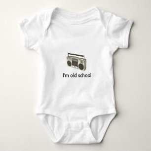 alter Radio, bin ich alte Schule Baby Strampler