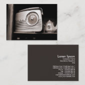 Alter Radio, MiniFoto Visitenkarte (Vorne/Hinten)