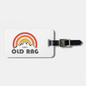 Alter Rag-Berg Gepäckanhänger (Vorderseite horizontal)