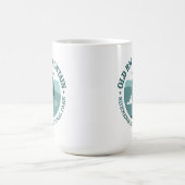 Alter Rag-Berg (rd) Kaffeetasse (Mittel)