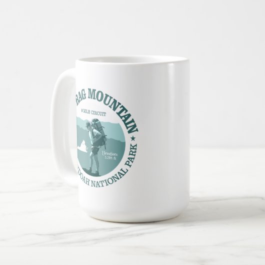 Alter Rag-Berg (rd) Kaffeetasse (Vorderseite Links)