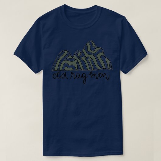 Alter Rag-Berg T-Shirt (Design vorne)