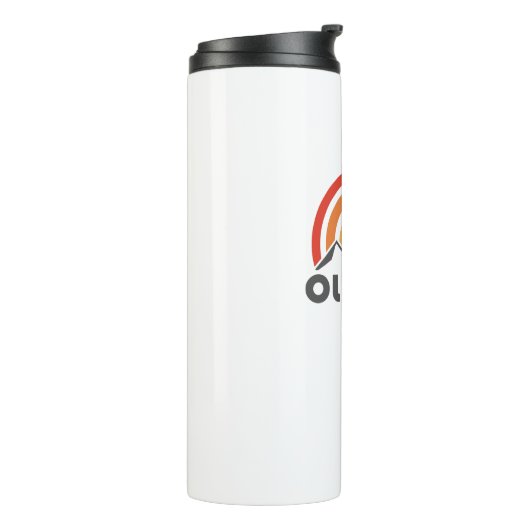 Alter Rag-Berg Thermosbecher (Nach links gedreht)