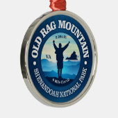 Alter Rag-Berg (V) Ornament Aus Metall (Rechts)