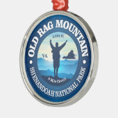 Alter Rag-Berg (V) Ornament Aus Metall (Links)