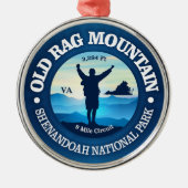 Alter Rag-Berg (V) Ornament Aus Metall (Vorne)