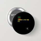 Alter Rap Hip Hop Merch zwei Zitate 9 Button (Vorne & Hinten)