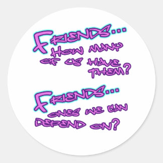 Alter Rap Hip Hop Rave Electro Runder Aufkleber