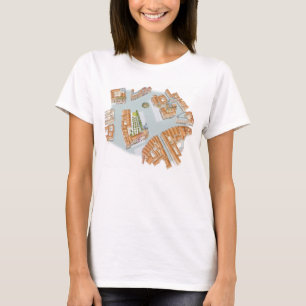 Alter Rathausplatz. Prag Tscheche T-Shirt
