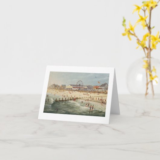 "Alter Rehoboth Strand-" Karte Pauls McGehee (Gelbe Blume)