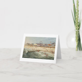 "Alter Rehoboth Strand-" Karte Pauls McGehee