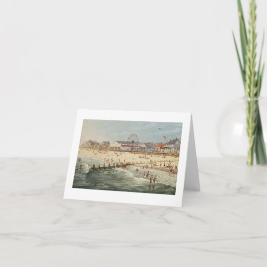 "Alter Rehoboth Strand-" Karte Pauls McGehee (Vorderseite)