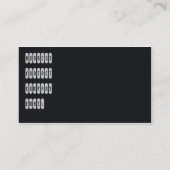 alter Retro-Muskelklassiker Visitenkarte (Rückseite)