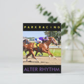 Alter Rhythm Postkarte (Stehend Vorderseite)