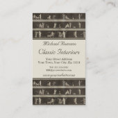 Alter römischer Eleganz-Wellness-Center, Visitenkarte (Rückseite)