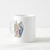 Alter römischer Kaiser Kaffeetasse (Vorderseite Links)