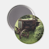 Alter Rostiger Traktor Magnet (Vorderseite/Rückseite)
