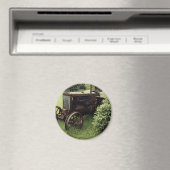 Alter Rostiger Traktor Magnet (In Situ (Geschirrspüler))