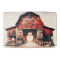 Alter Rotbarn Rustikales Land