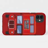 Alter roter Doppeldecker-Bus Londons Case-Mate iPhone Hülle (Rückseite (Horizontal))