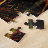 Alter roter LKW Puzzle (Seite)