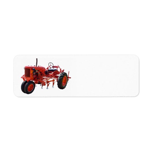 Alter roter Traktor (Vorne)