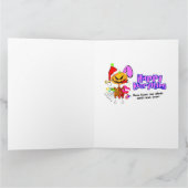 Alter Ruhm, kann es große Gruß-Karte lang Karte (Innenseite)