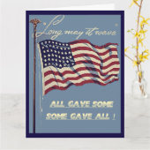 Alter Ruhm, kann es große Gruß-Karte lang Karte (Gelbe Blume)