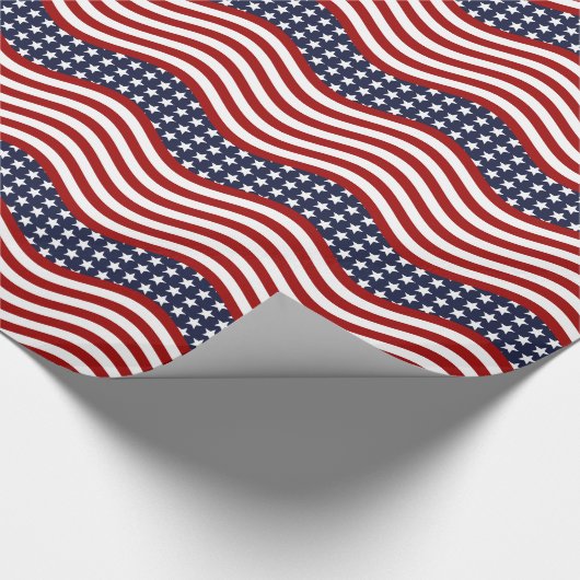 ALTER RUHM! (patriotischer Flaggenentwurf) ~ Geschenkpapier (Ecke)