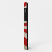 Alter Ruhm - Rot, Weiß und Blau Case-Mate iPhone Hülle (Hinten/Links)