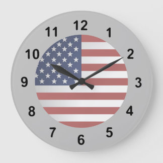 Alter Ruhm wählen Ihre Hintergrundfarbe Große Wanduhr