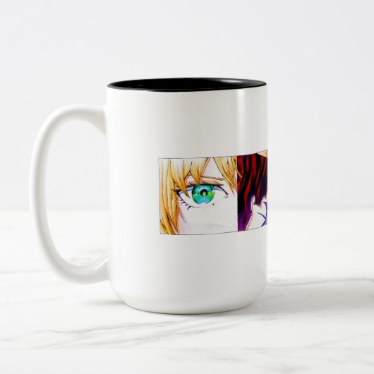 Alter saber zweifarbige tasse (Links)