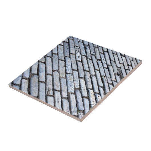 Alter San- Juankopfstein Fliese (Seite)