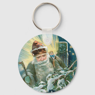 Alter Sankt Nikolaus Schlüsselanhänger