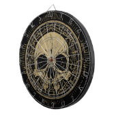 ALTER SCHÄDEL DARTSCHEIBE (Vorderseite rechts)