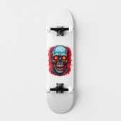 Alter Schädel Skateboard (Vorderseite)