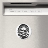 Alter Schädelmagnet Magnet (In Situ (Geschirrspüler))