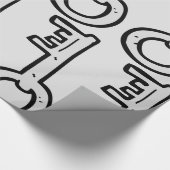 Alter Schlüssel Geschenkpapier (Ecke)