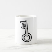 Alter Schlüssel Kaffeetasse