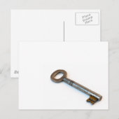 Alter Schlüssel Postkarte (Vorne/Hinten)