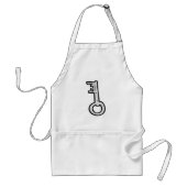 Alter Schlüssel Schürze (Vorne)