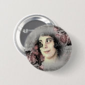 Alter Schlüssel und benutzerdefinierte Rose Foto Button (Vorne & Hinten)