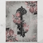 Alter Schlüssel und Rose Flyer (Hinten)