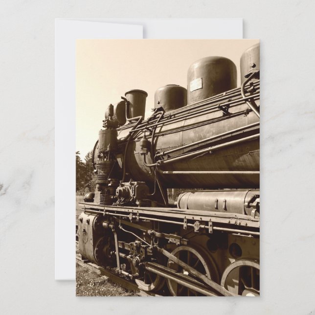 Alter Schmalspurdampf-Motor Gr-269 (Vorderseite)